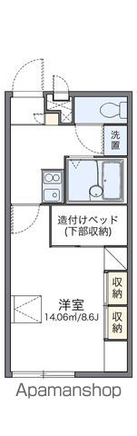 レオパレスMUTUMIの間取り写真