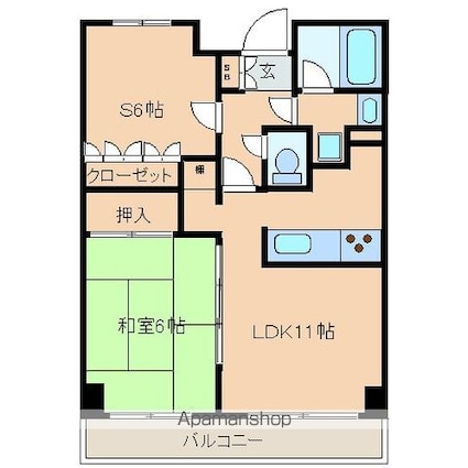 レジディア文京音羽[1SLDK/54.29m2]の間取図