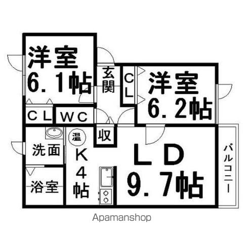 ら・ふれーずの間取り写真
