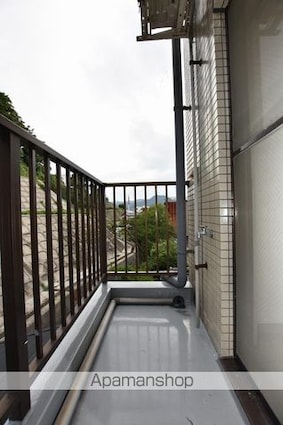 ウエストハイツ[1R/23.6m2]のバルコニー