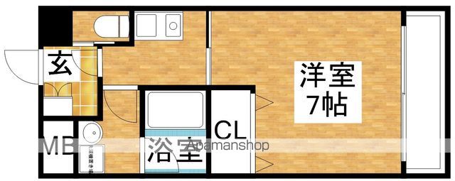 アーバンフラッツ西中島の間取り写真