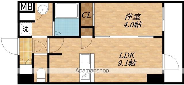 DIMUS新大阪の間取り写真
