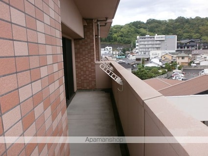 久米ツインタワービル[2LDK/61.57m2]のバルコニー