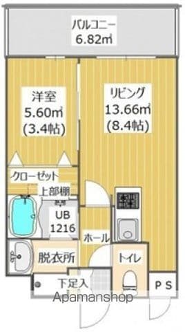 クラシックコート鳥飼の間取り写真