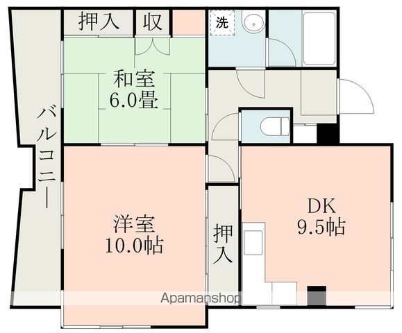 ゴールデン東海の間取り写真