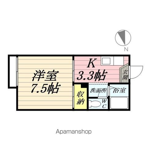 ヤマサンプラザの間取り写真