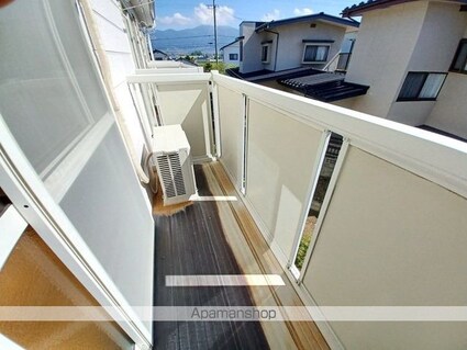 Ｓｕｒｐｌｕｓ　Ｏｎｅ　Ｌｉｌａｓ[1K/28.03m2]のバルコニー