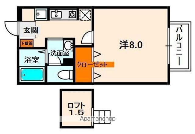コンフォートビレッジ A棟の間取り写真