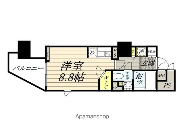 【コンフォリア蒲田の間取り】