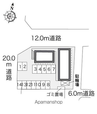 レオパレスＳＵＮ　ＦＬＯＷＥＲ 204 ｜ 千葉県印西市木下南２丁目1-1（賃貸アパート1K・2階・23.18㎡） その12