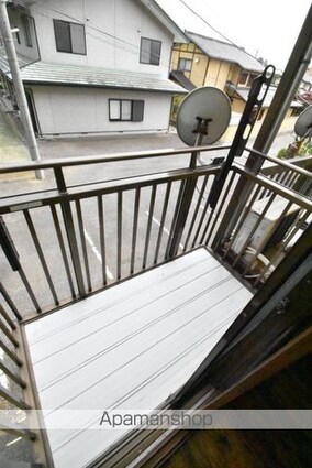 ロジュ城山[1K/26m2]のバルコニー