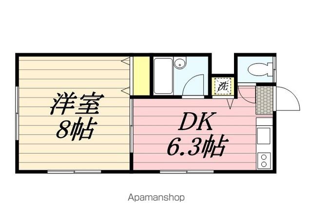 【スクイレル極楽寺の間取り】