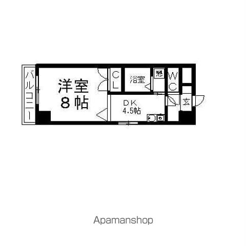 ラヴィアン名駅の間取り写真