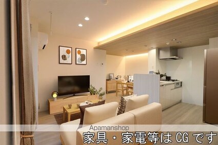 ＣｏｕＲ１８高宮Ｅ[1LDK/44.5m2]のリビング・居間3