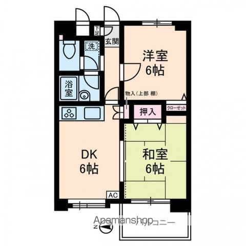 カピトール川崎Iの間取り写真