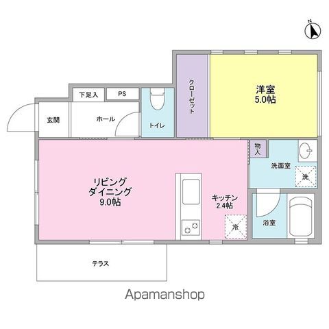PRESEAの間取り写真