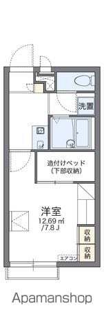 レオパレスヒメル名取の間取り写真