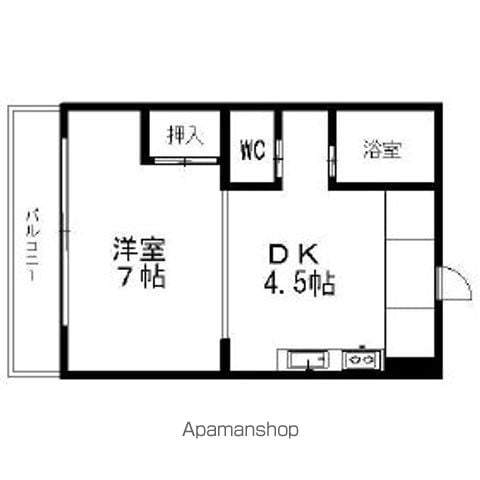 内山マンションの間取り写真