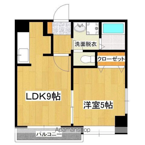 カラーズの間取り写真