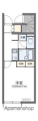 レオネクストロイヤル神栖[1K/23.61m2]の間取図