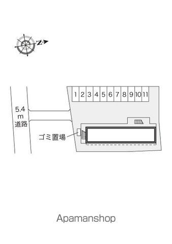 レオパレスクレール 105 ｜ 神奈川県平塚市西真土１丁目7-14（賃貸アパート1K・1階・19.87㎡） その13