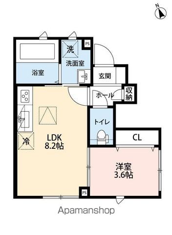 エルメゾンIIIの間取り写真