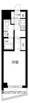 ヴィスタガーデン西荻窪[1K/29m2]の間取図