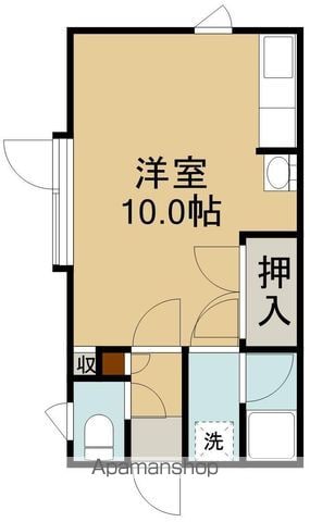 コーポすずらんの間取り写真