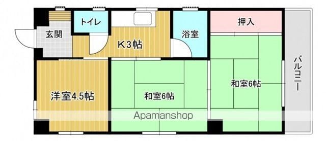 昭和ハイツの間取り写真