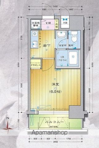 プレサンス大手前パークサイドの間取り写真