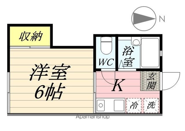 ディナ東岡山の間取り写真