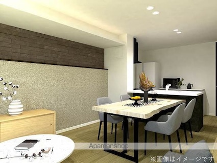 シャーメゾン江平　ＷＥＳＴ[2LDK/61.32m2]のリビング・居間