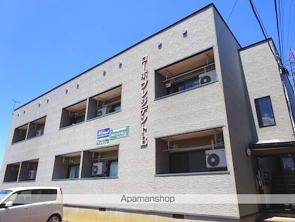 コーポプレジデントＢ[1K/27.32m2]の外観1