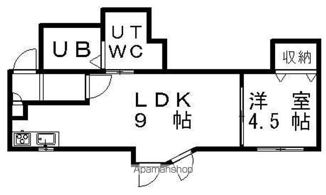 J’S COURT 東札幌の間取り写真