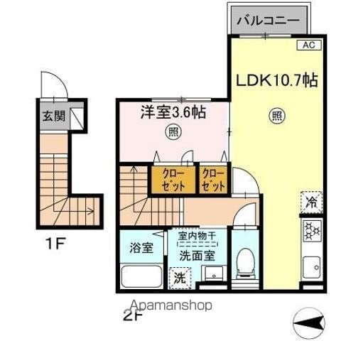 PREMILIFE中春日の間取り写真