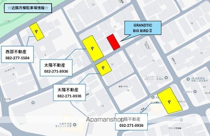 ＧＲＡＮＤＴＩＣ　ＢＩＧ　ＢＩＲＤ　ＩＩ（ＧＲ草津南）[1LDK/30.85m2]の周辺