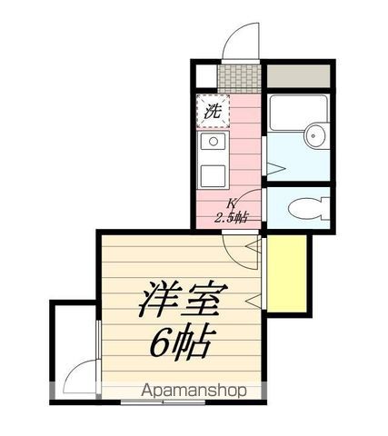 【三鷹市新川のマンションの間取り】