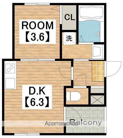 OEILLETの間取り写真
