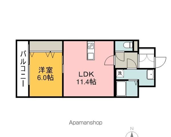 ビリオネアS竹屋の間取り写真
