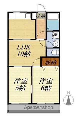 ミルキーWAYの間取り写真