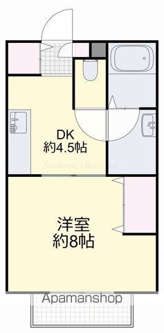 ウヴリールの間取り写真