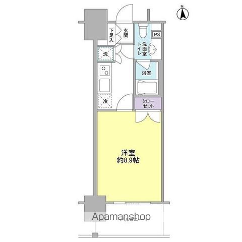 コンフォリア新宿御苑Iの間取り写真