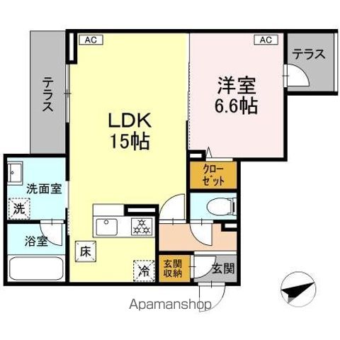 DーRESIDENCE稲城の間取り写真