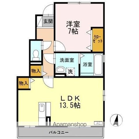 DーROOM大泉東町の間取り写真