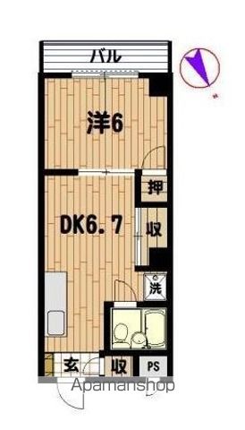 モンシェール三ノ輪の間取り