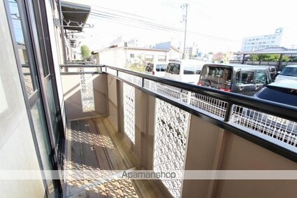 シューグランドールＡ・Ｂ棟[2DK/40.22m2]のバルコニー