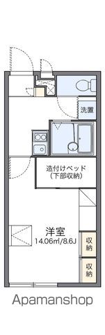 レオパレスMAJOLICAの間取り写真
