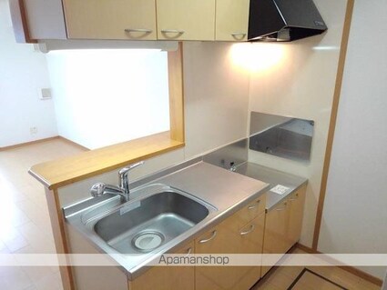 山梨県甲斐市竜王[1R/32.9m2]のキッチン