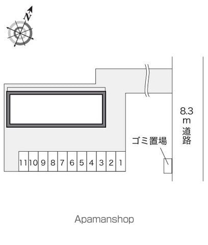 レオパレス追分台Ｂ 205 ｜ 千葉県八街市八街に236-5（賃貸アパート1K・2階・26.08㎡） その25