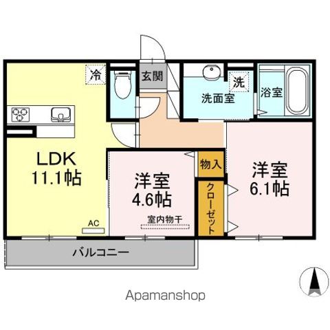 【パストラルの間取り】